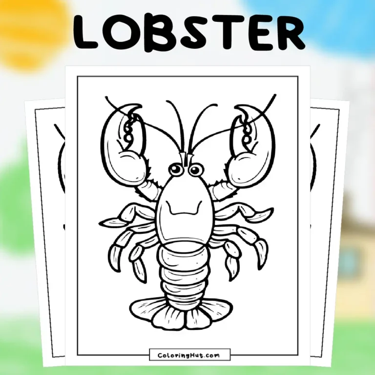 Lobster Coloring Pages