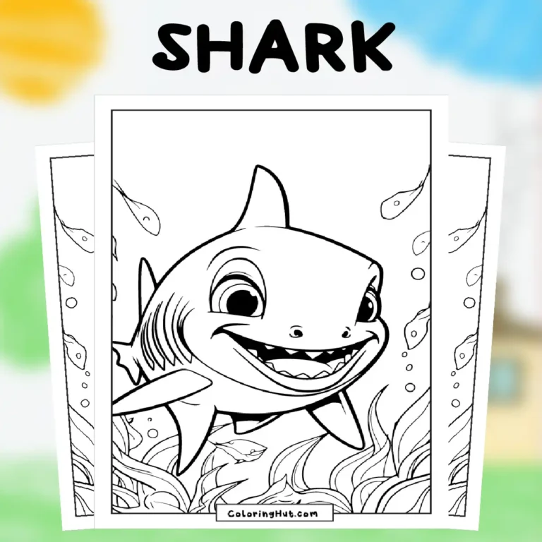 Shark Coloring Pages